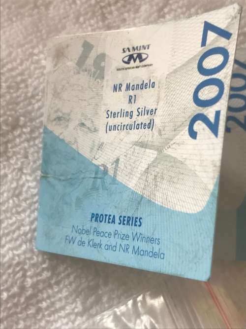 2007 Mandela Protea Coin Uncirculated with Certificate